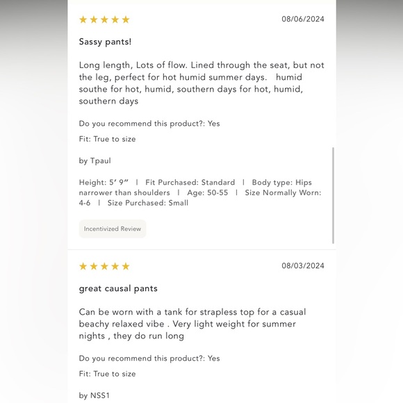 Farm Rio NWT fun S, or S petite wide leg lined pants, pockets, beaded tassels - Picture 8 of 16